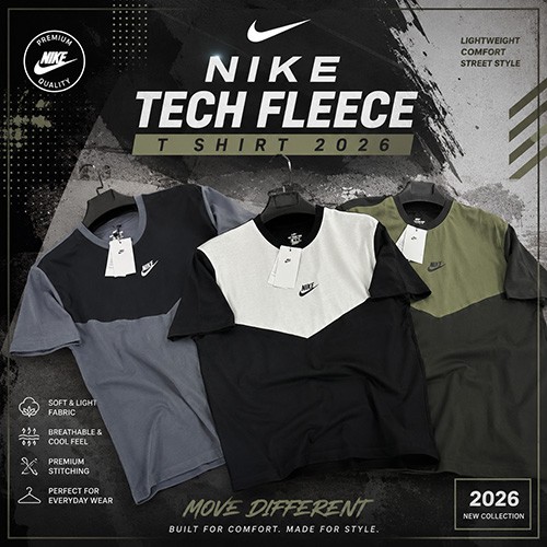 تیشرت Nike Tech Fleece 2026؛ چرا این تیشرت به یکی از محبوب‌ترین آیتم‌های استریت استایل تبدیل شده است؟